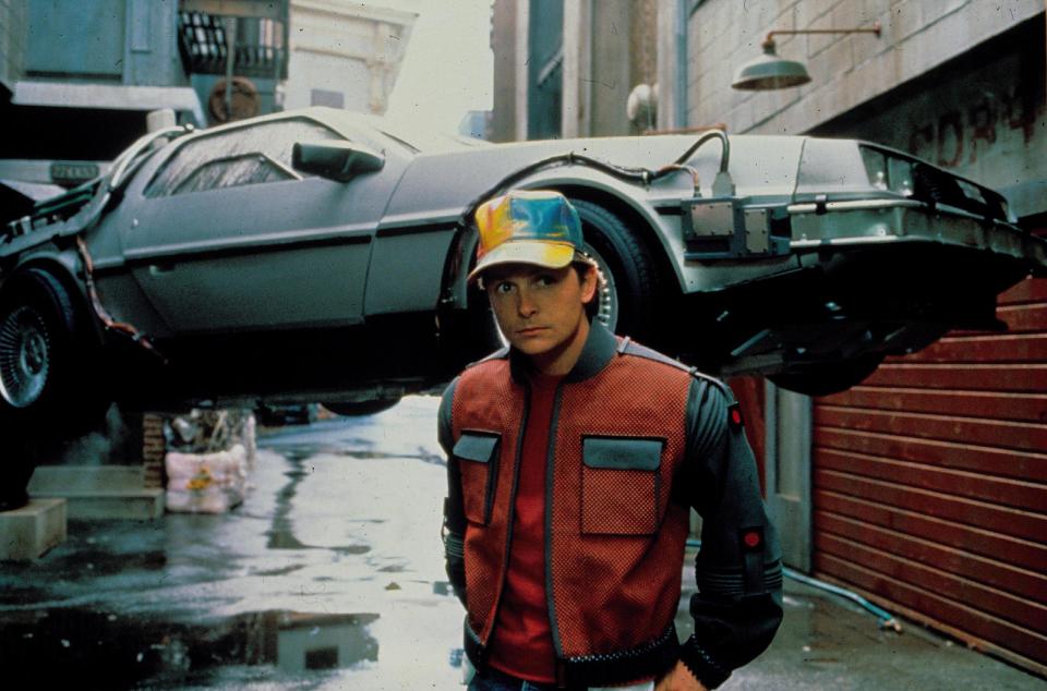 Michael J. Fox reiste als Marty McFly in drei Filmen durch die Zeit. (Bild: Rex Features)