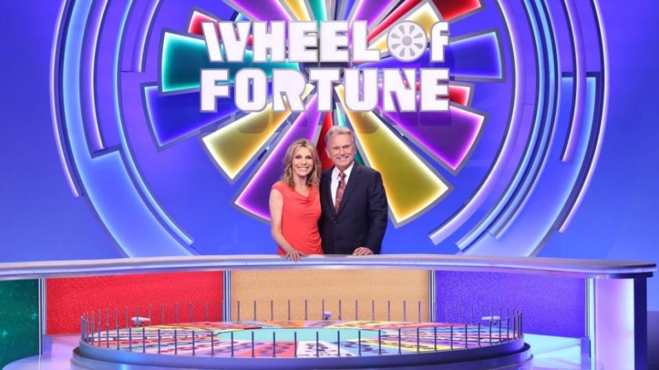 WHEEL OF FORTUNE Pat Sajak Vanna White