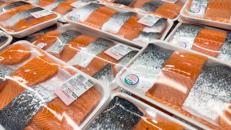 Kirkland salmon fillets for sale