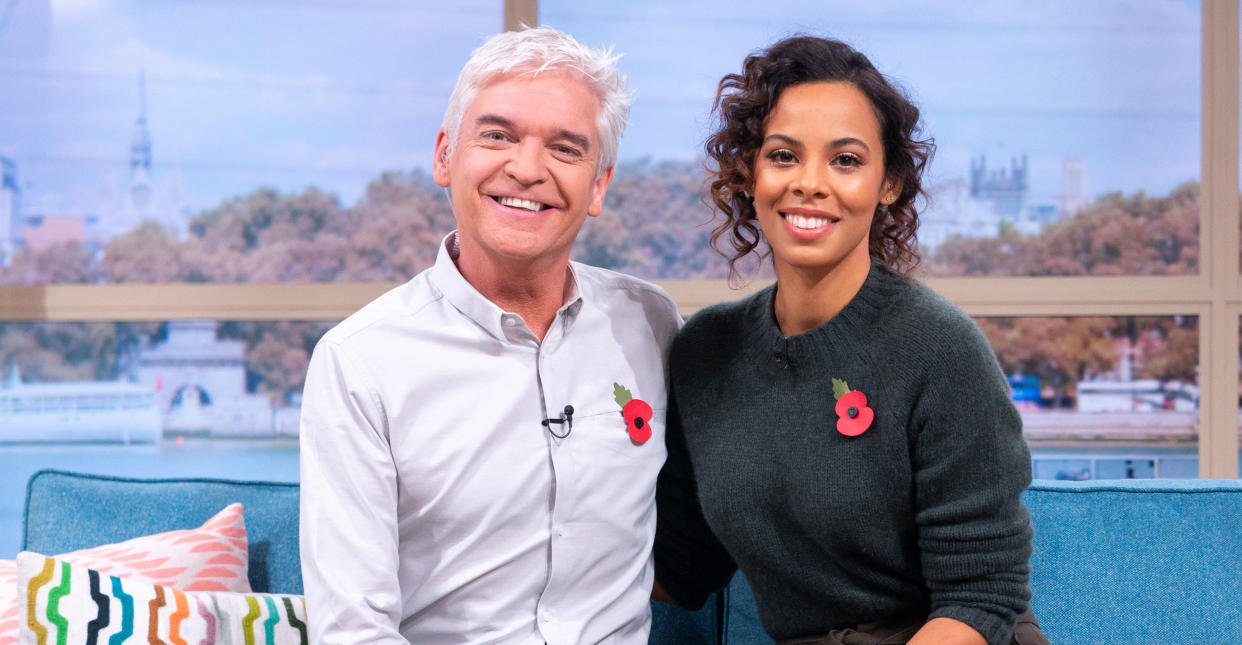 Humes first day on This Morning has gone down that well with viewers at home…(REX)