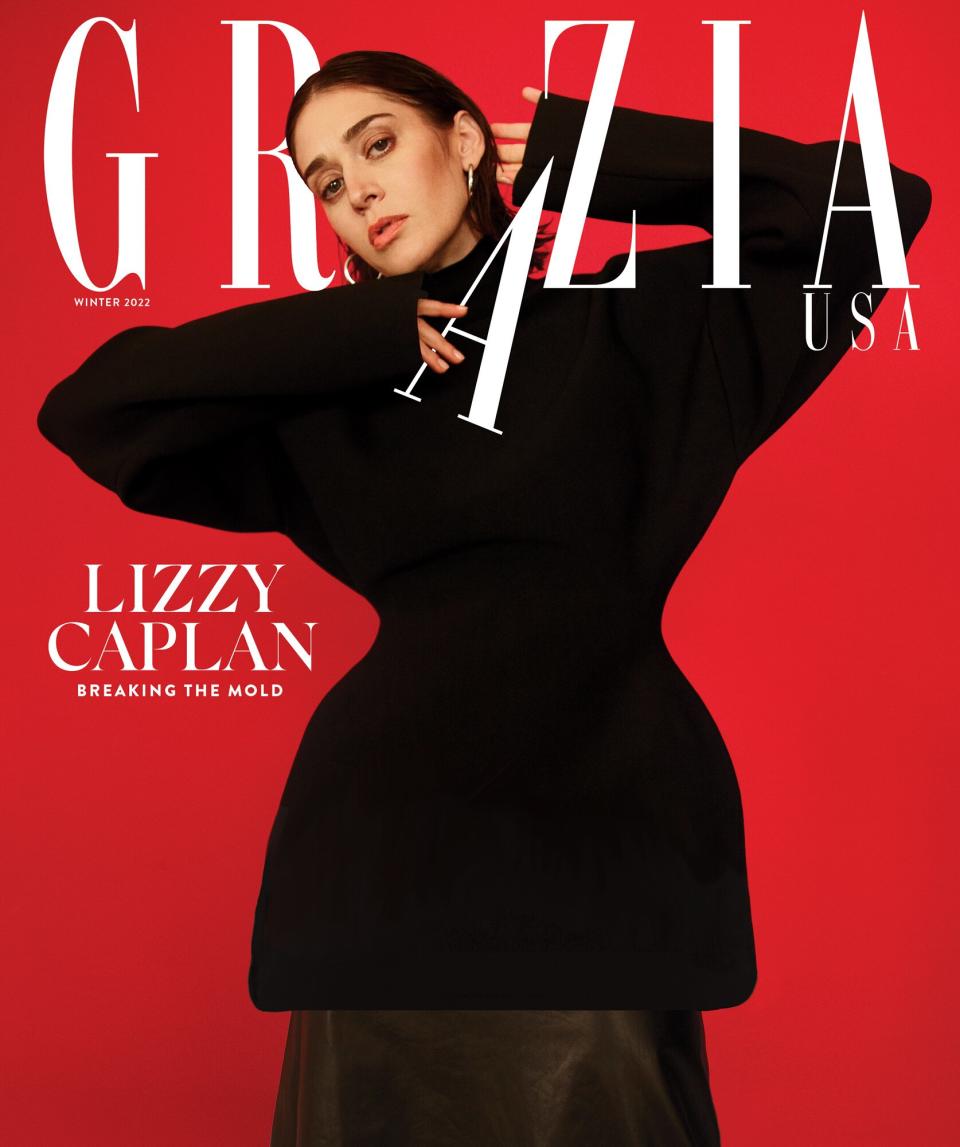 Lizzy Caplan - Grazia Magazine