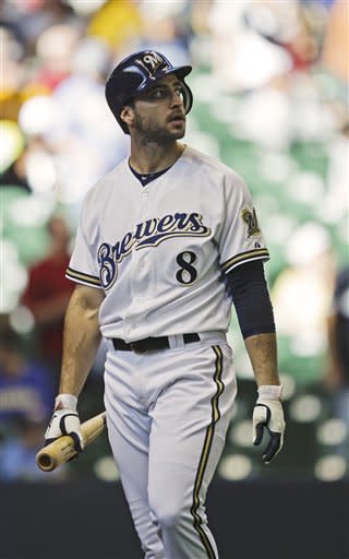 Brewers' Ryan Braun paying attention to bat path, launch angle