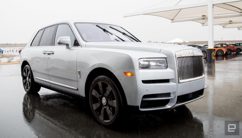 The pinnacle of high society is the Rolls-Royce
