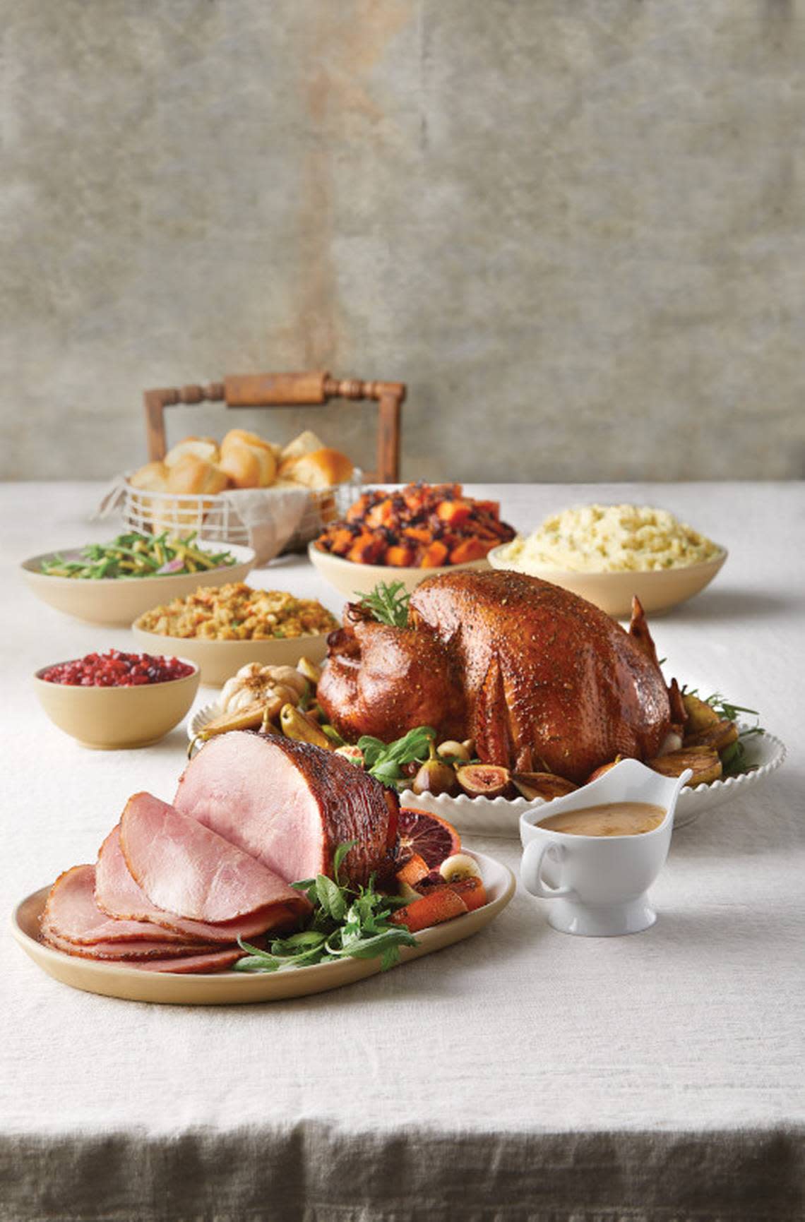 Fresh Market has a variety of Thanksgiving meal options available.