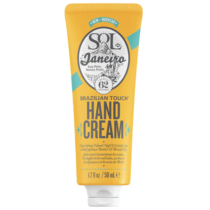 <p><a href="https://go.redirectingat.com?id=74968X1596630&url=https%3A%2F%2Fwww.sephora.com%2Fproduct%2Fsol-de-janeiro-brazilian-touch-hand-cream-P476427&sref=https%3A%2F%2Fwww.prevention.com%2Fbeauty%2Fskin-care%2Fg46526642%2Fbest-anti-aging-hand-creams%2F" rel="nofollow noopener" target="_blank" data-ylk="slk:Shop Now;elm:context_link;itc:0;sec:content-canvas" class="link rapid-noclick-resp">Shop Now</a></p><p>Brazilian Touch Hand Cream </p><p>sephora.com</p><p>$16.00</p><span class="copyright">Sol de Janeiro </span>