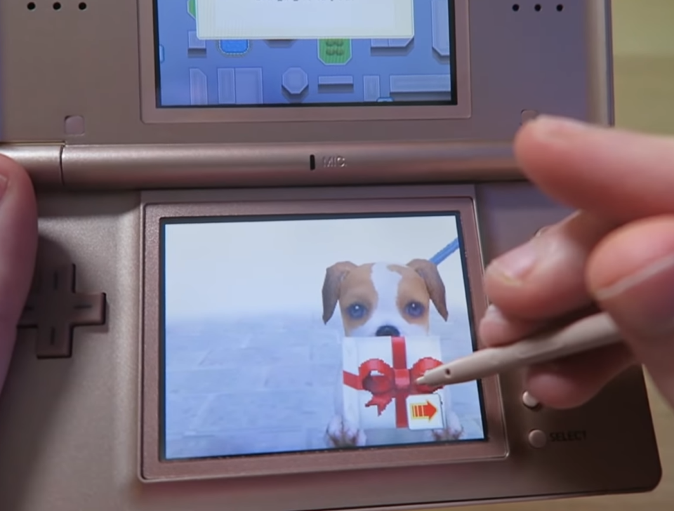 Nintendogs game