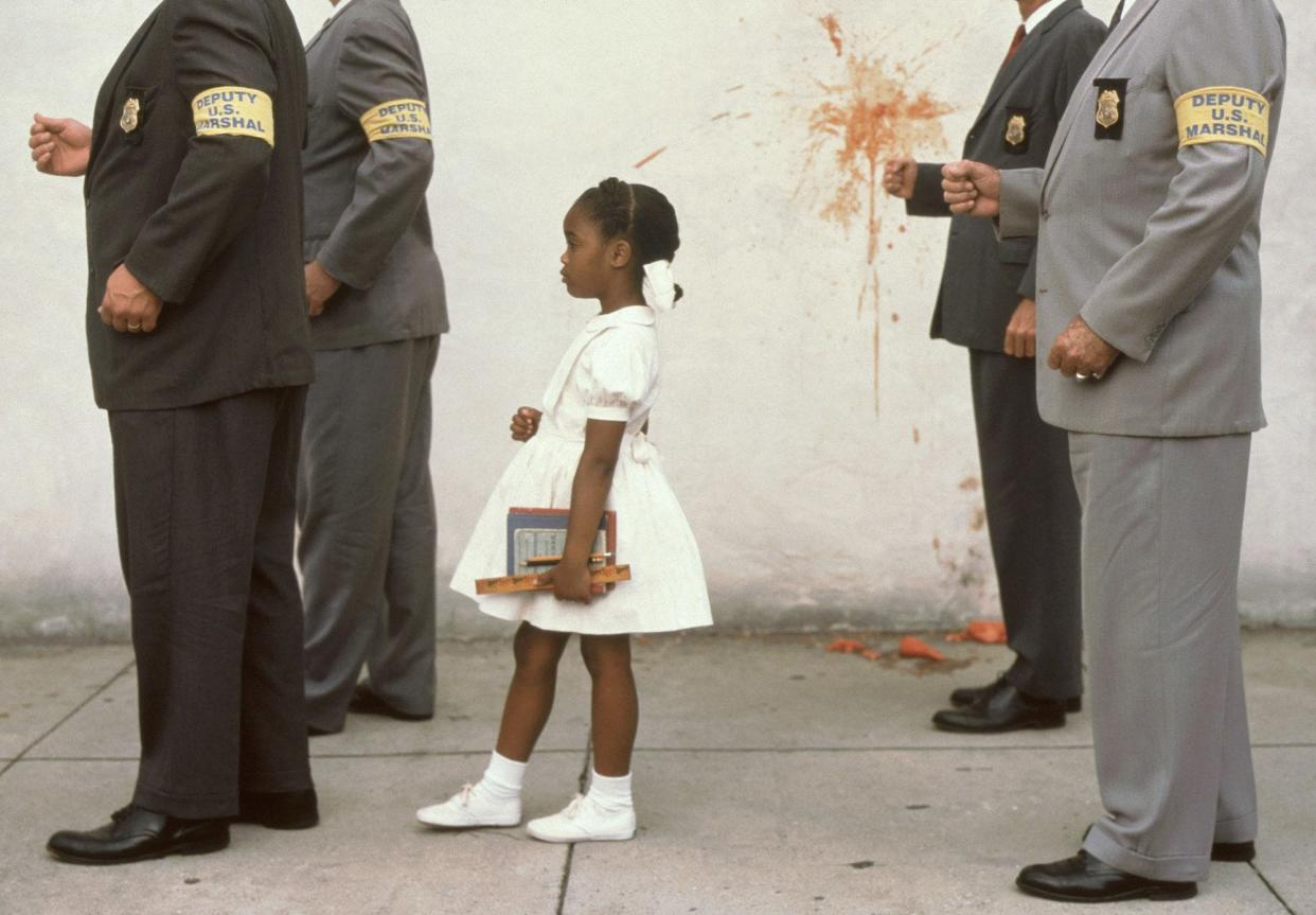 Chaz Monet plays the title role in "Ruby Bridges," which shot in Wilmington in 1997.