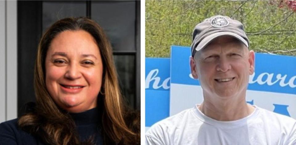 Maria Fenwick and Richard Taft are vying to fill a seat on Scituate's school committee in the May 20, 2023, town election.