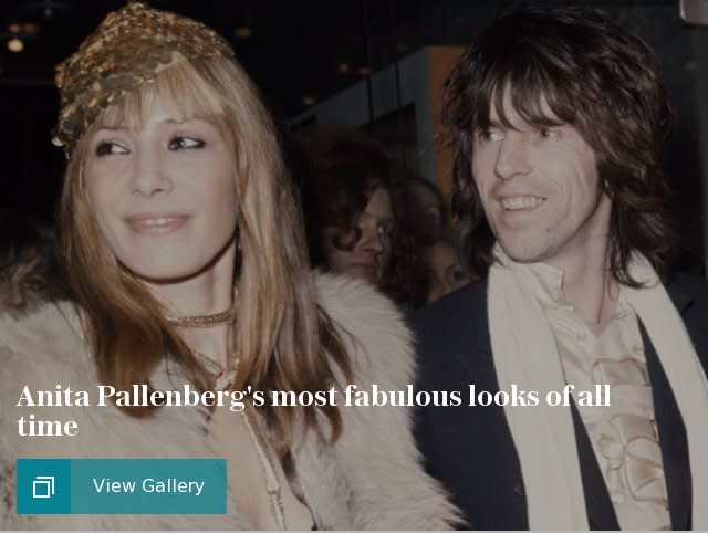 Anita Pallenberg's best looks