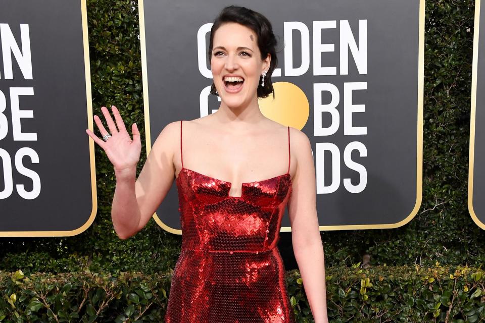 Phoebe Waller-Bridge at the Golden Globes earlier this month (WireImage)