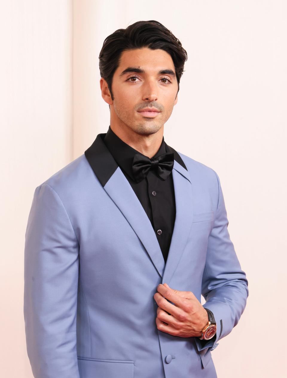 HOLLYWOOD, CALIFORNIA - MARCH 10: Taylor Zakhar Perez  attends the 96th Annual Academy Awards on March 10, 2024 in Hollywood, California. (Photo by Rodin Eckenroth/Getty Images)