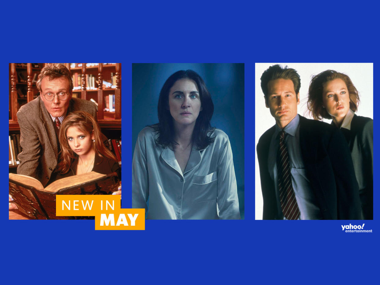 What to watch on Paramount+ in May 2024: Buffy, Insomnia, and The X Files are all new on the platform in May. (Warner Bros./Paramount/Fox)