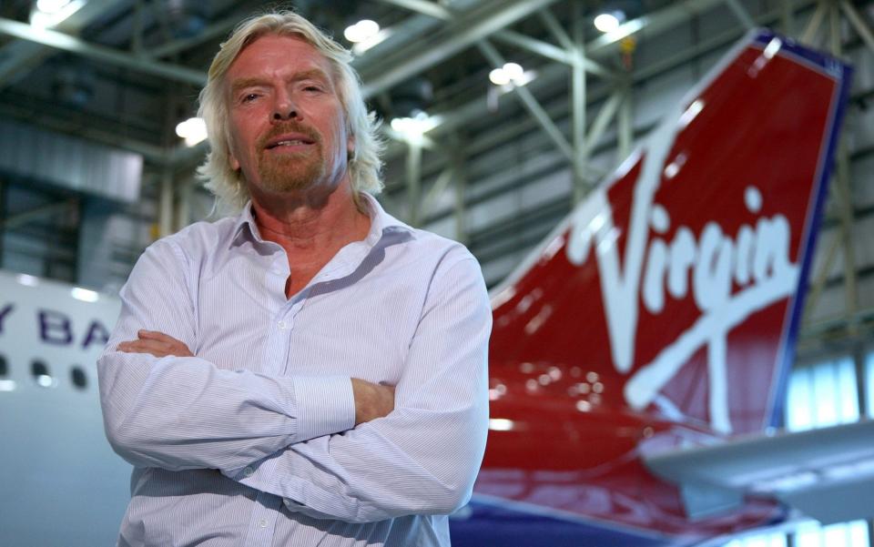 Sir Richard Branson is injecting £200m into the airline he founded