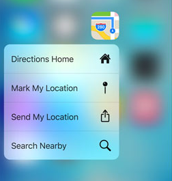 maps 3d touch
