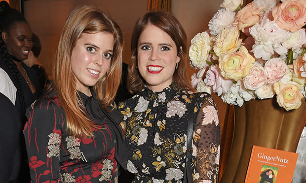 Princesses Beatrice and Eugenie