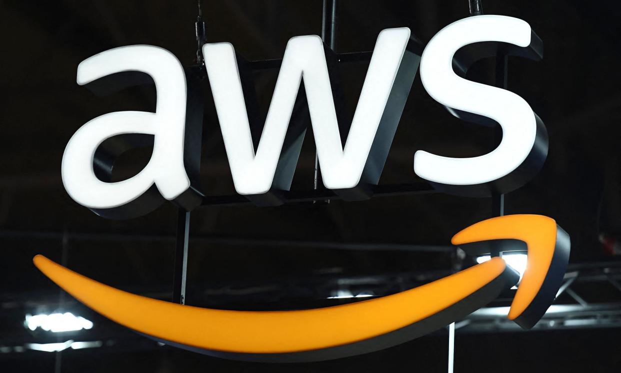 <span>Amazon Web Services said it expected the investment would contribute £14bn to the UK’s GDP between 2024 and 2028.</span><span>Photograph: Pau Barrena/AFP/Getty Images</span>