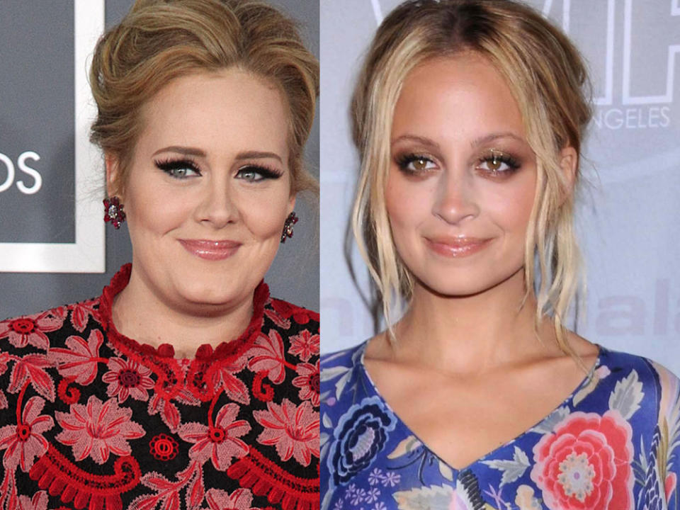 Adele (li.) und Nicole Richie sind beste Freundinnen. (Bild: [M] Shutterstock.com/DFree/s_bukley)