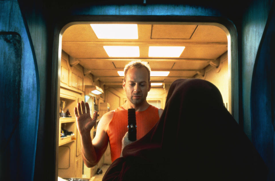 Korben Dallas (Bruce Willis) in "The Fifth Element"