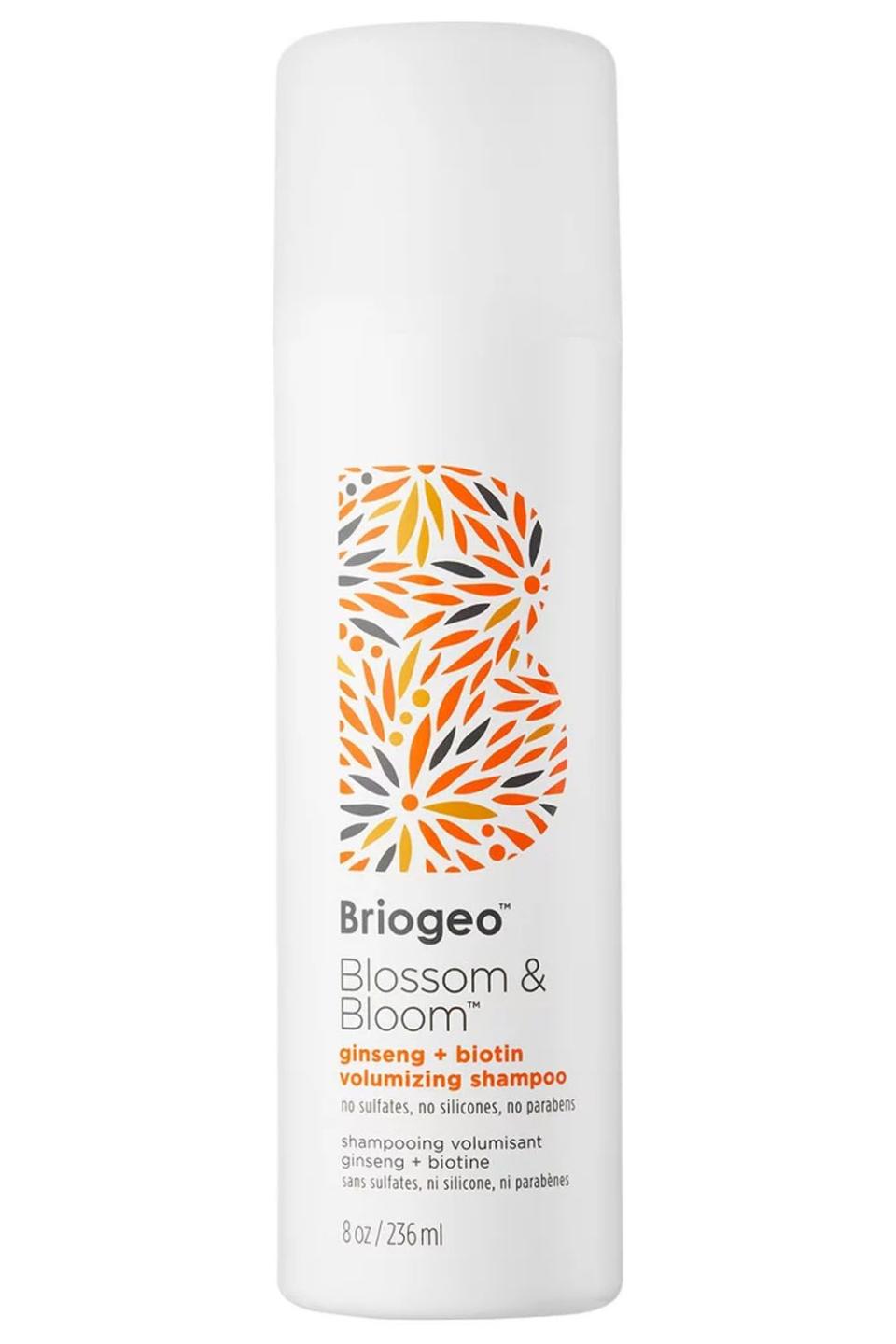 <p><a href="https://go.redirectingat.com?id=74968X1596630&url=https%3A%2F%2Fwww.sephora.com%2Fproduct%2Fblossom-bloom-ginseng-biotin-volumizing-shampoo-P402071&sref=https%3A%2F%2Fwww.cosmopolitan.com%2Fstyle-beauty%2Fbeauty%2Fg28829338%2Fbest-shampoo-for-fine-hair%2F" rel="nofollow noopener" target="_blank" data-ylk="slk:Shop Now;elm:context_link;itc:0;sec:content-canvas" class="link ">Shop Now</a></p><p>Blossom & Bloom Ginseng + Biotin Volumizing Shampoo</p><p>$24.00</p><p>sephora.com</p><span class="copyright">Briogeo</span>