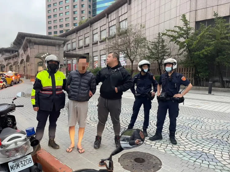 板橋警方、與鐵路警及台中第四分局3方合作將逃亡近30小時的姜建利逮捕歸案。翻攝畫面