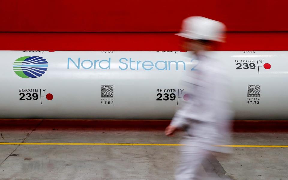 The controversial Nord Stream 2 pipeline risks increasing Europe's reliance on Russian gas - Maxim Shemetov/REUTERS