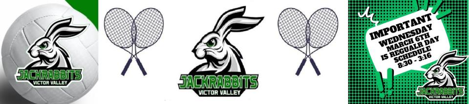 A new jackrabbit logo is being used at Victor Valley High School in Victorville.
