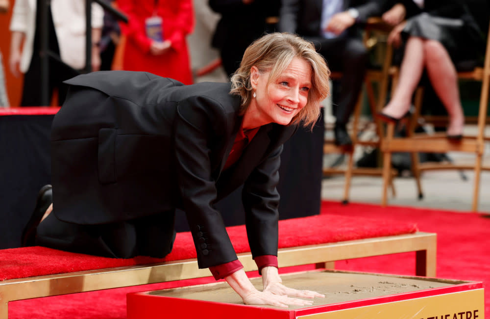 Jodie Foster has been honoured with a hand and footprint ceremony at the TCL Chinese Theatre but explains why she always wanted a normal life away from showbiz credit:Bang Showbiz