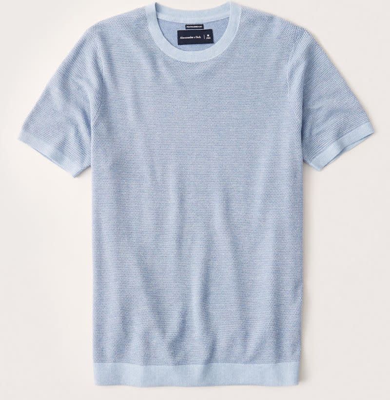 Short-Sleeve Sweater Tee