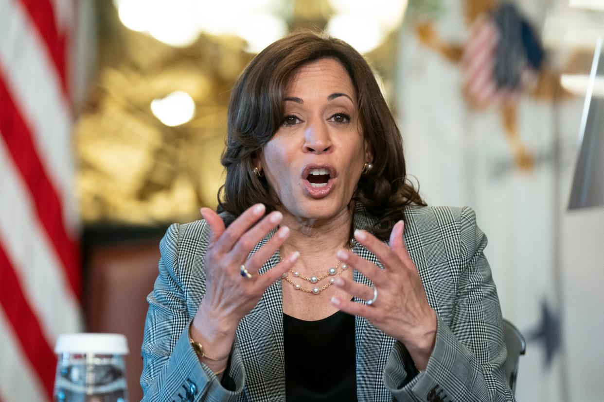 Harris will visit Sunak later this week (Copyright 2023 The Associated Press. All rights reserved.)