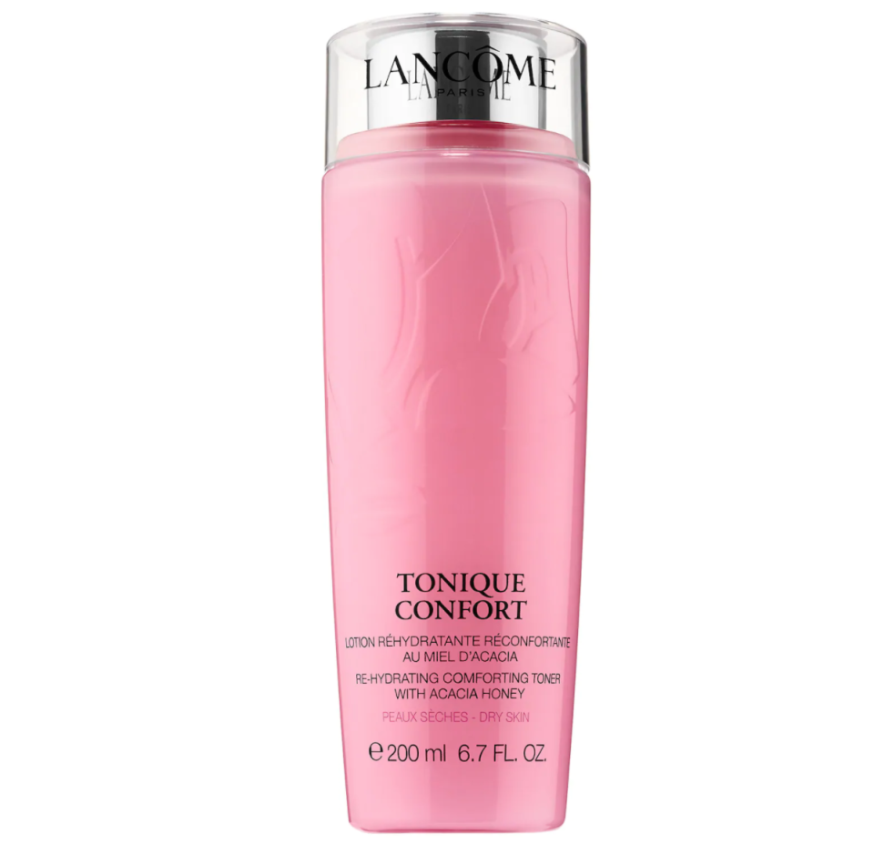 Lancôme Tonique Confort Rehydrating Comforting Toner With Acacia Honey. Image via Sephora.