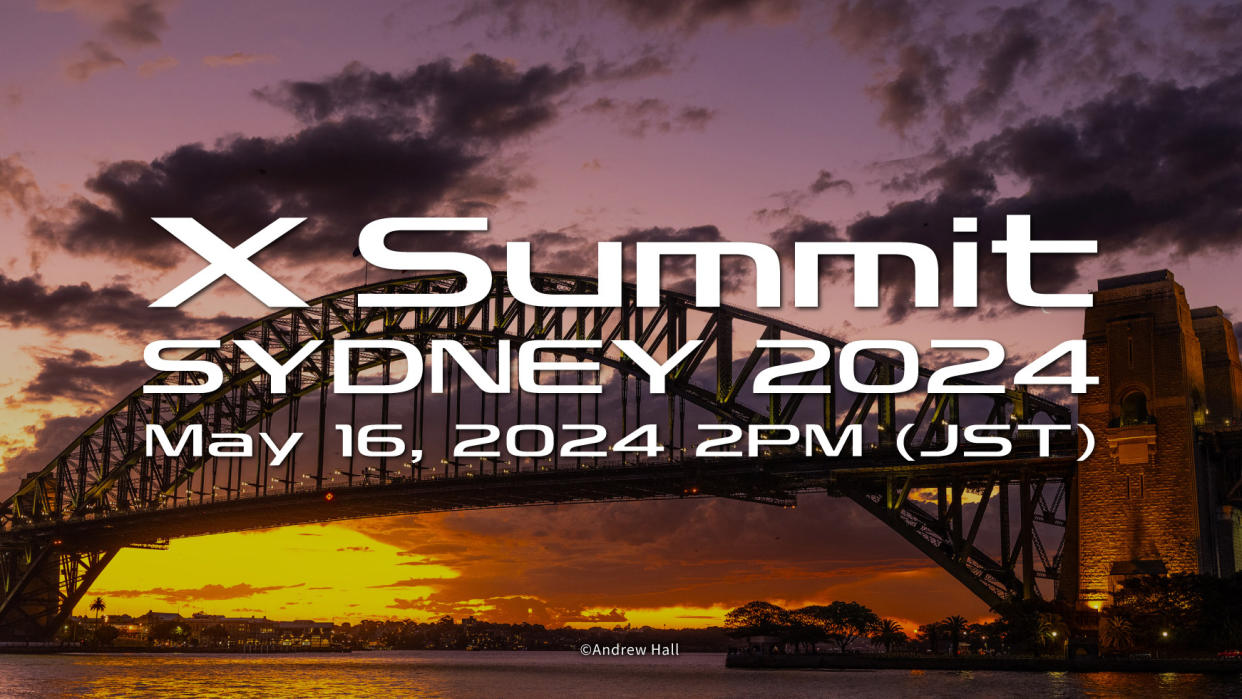  Fujifilm X Summit Sydney 2024 logo. 