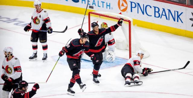 Carolina Hurricanes bully Ottawa Senators in opening win