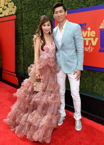 <p>Kevin Mazur/2021 MTV Movie and TV Awards/Getty Images</p> Cherie Chan and Jessey Lee