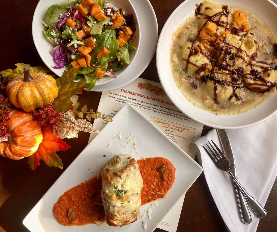 Several local restaurants are offering sit-down Thanksgiving meals.