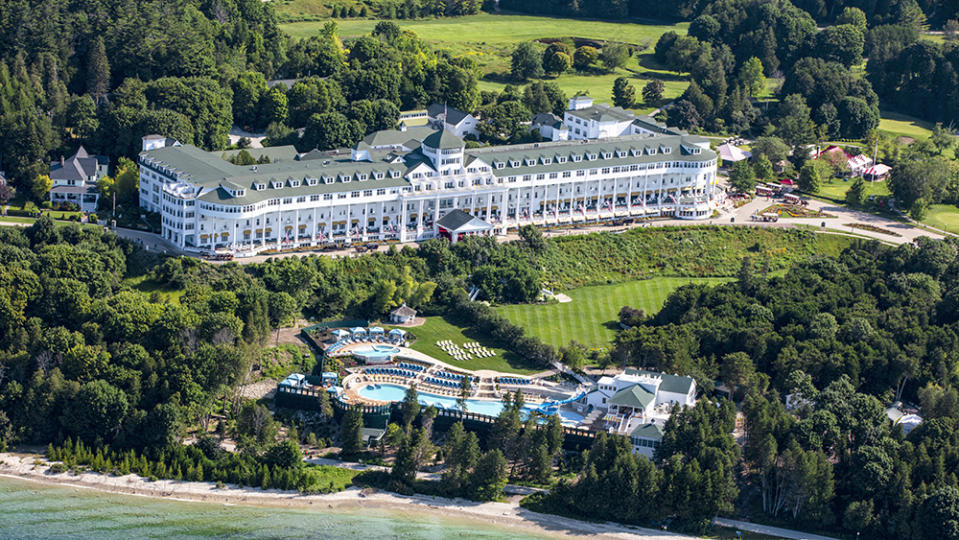 An aerial view of the Grand Hotel - Credit: Grand Hotel