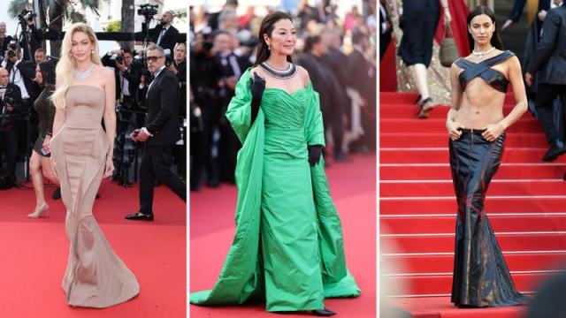 Jude Law and Alicia Vikander donned matching outfits at Cannes