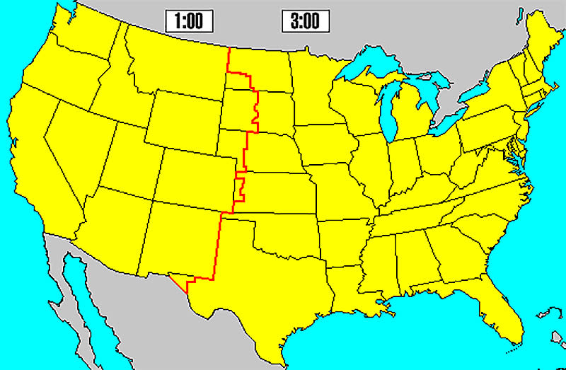 standard time zone anti daylight saving time