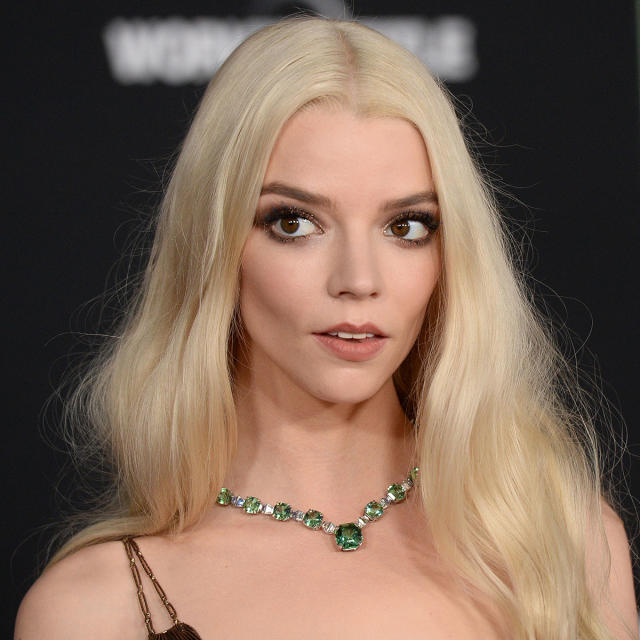 Anya Taylor-Joy Goes From A Sheer Goth Dress To A Barbiecore Mini On 'The  Menu' Tour—She Looks Amazing In Both! - SHEfinds