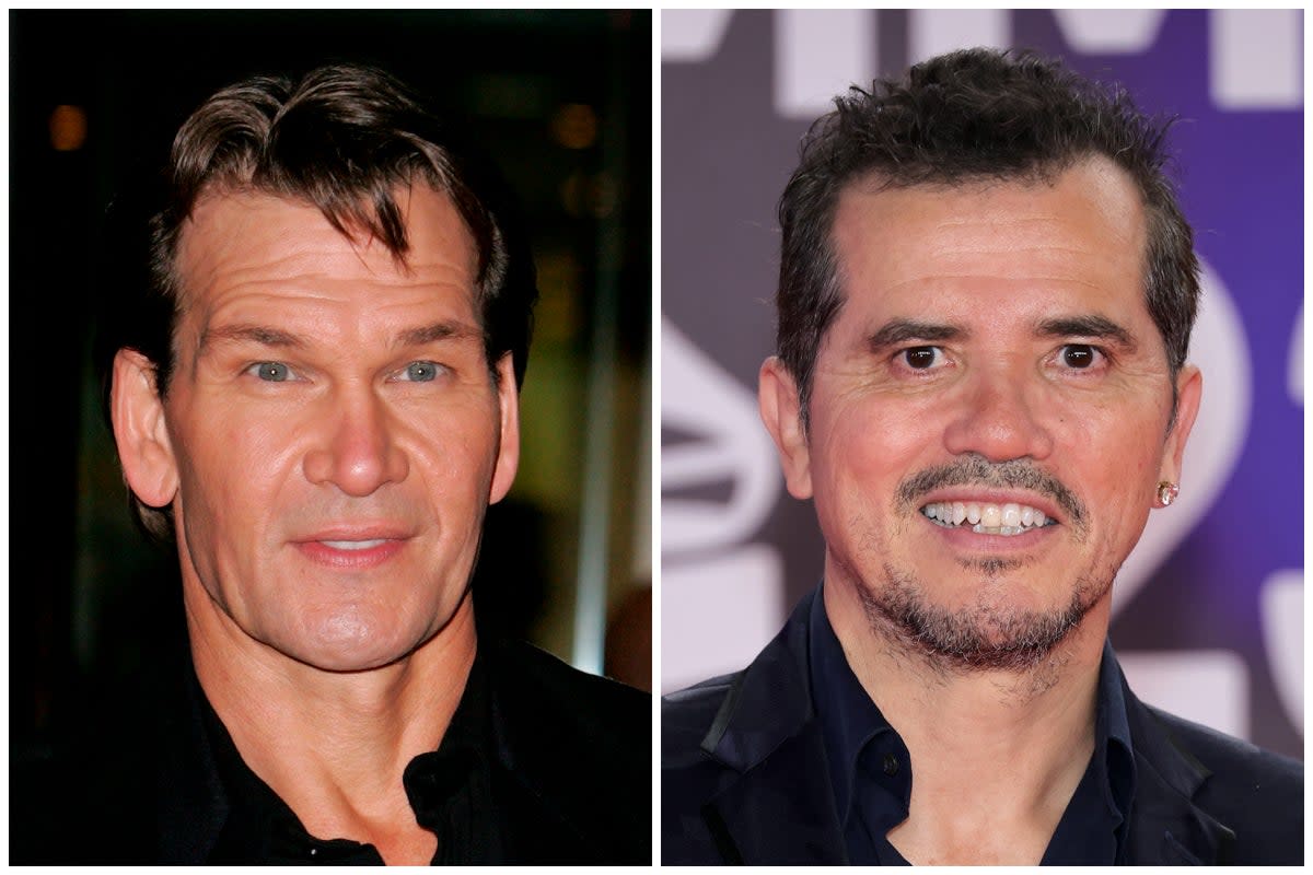 John Leguizamo (right) has shared his memories of working with Patrick Swayze (left) (Getty)