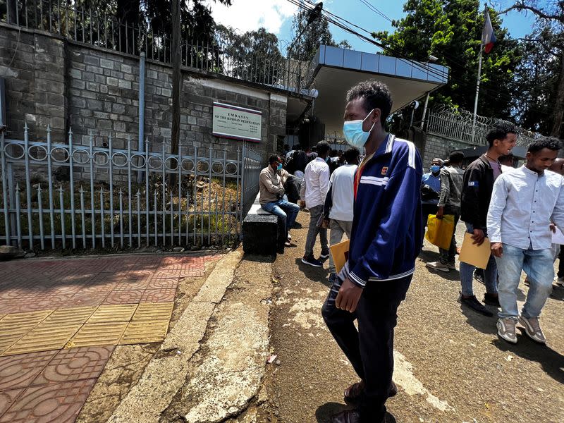 Ethiopians queue up to volunteer for Russia's fight in Ukraine