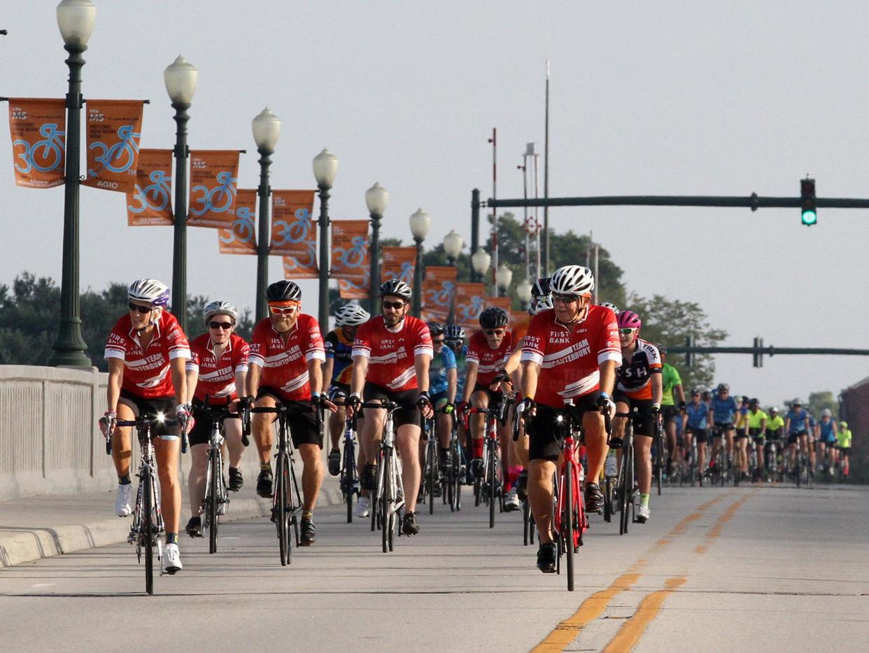 Plans for the 2020 Bike MS - Historic New Bern Ride in support of the National Multiple Sclerosis Society are still uncertain due to COVID-19. The event, which is scheduled for September 26 and 27, was canceled in 2019 due to Hurricane Dorian.