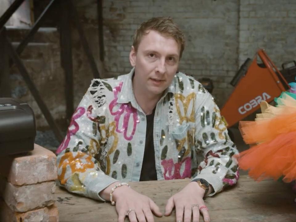 Joe Lycett addresses David Beckham in a video shared to social media (Joe Lycett)