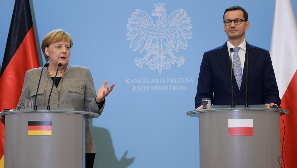 Seit Dezember 2017 ist Mateusz Morawiecki Polens Ministerpräsident. (Bild: AP Photo)
