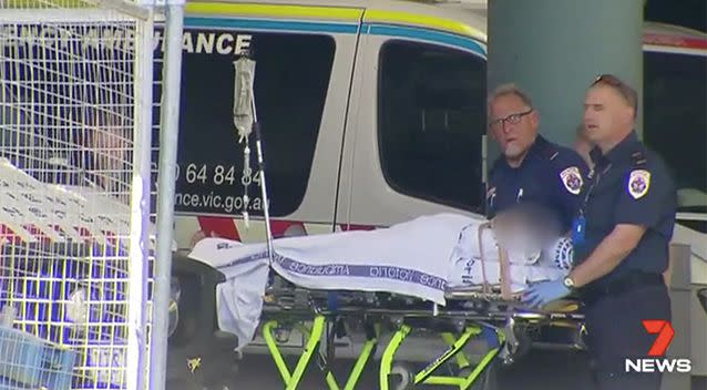 She suffered horrific injuries in the attack. Photo: 7 News