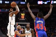 NBA: Brooklyn Nets at Detroit Pistons