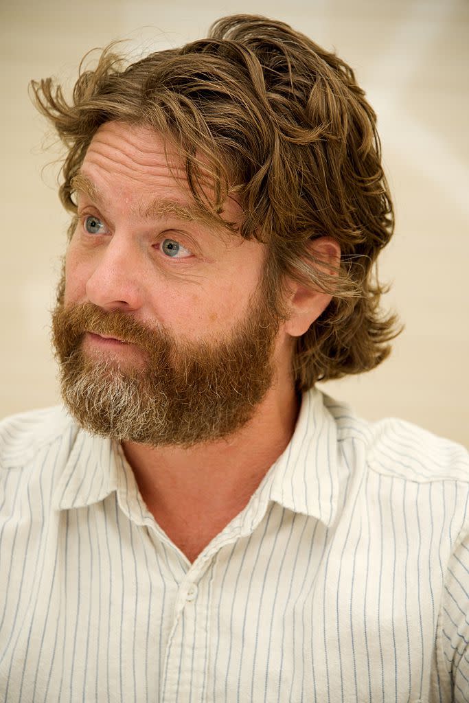 Zach Galifianakis (with facial hair)