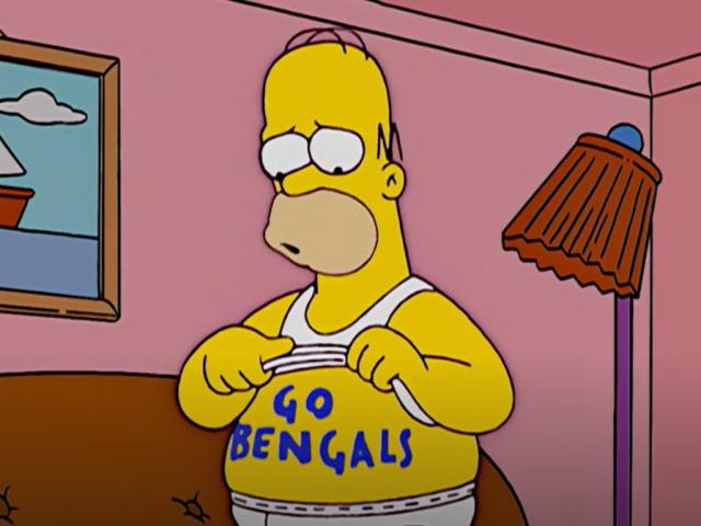 Super Bowl #rams #bengals #simpsonsclips #NFL #fyp #viral