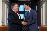 Canada's PM Trudeau meets with U.S. Secretary of State Pompeo in Ottawa