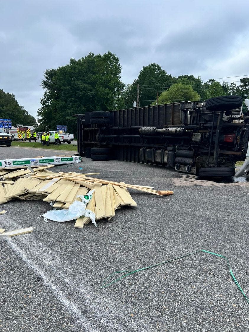 Two serious accidents occurred within minutes of each other Wednesday morning at the intersection of Exit 76 and Skyland Boulevard westbound. {Tuscaloosa Police Department}