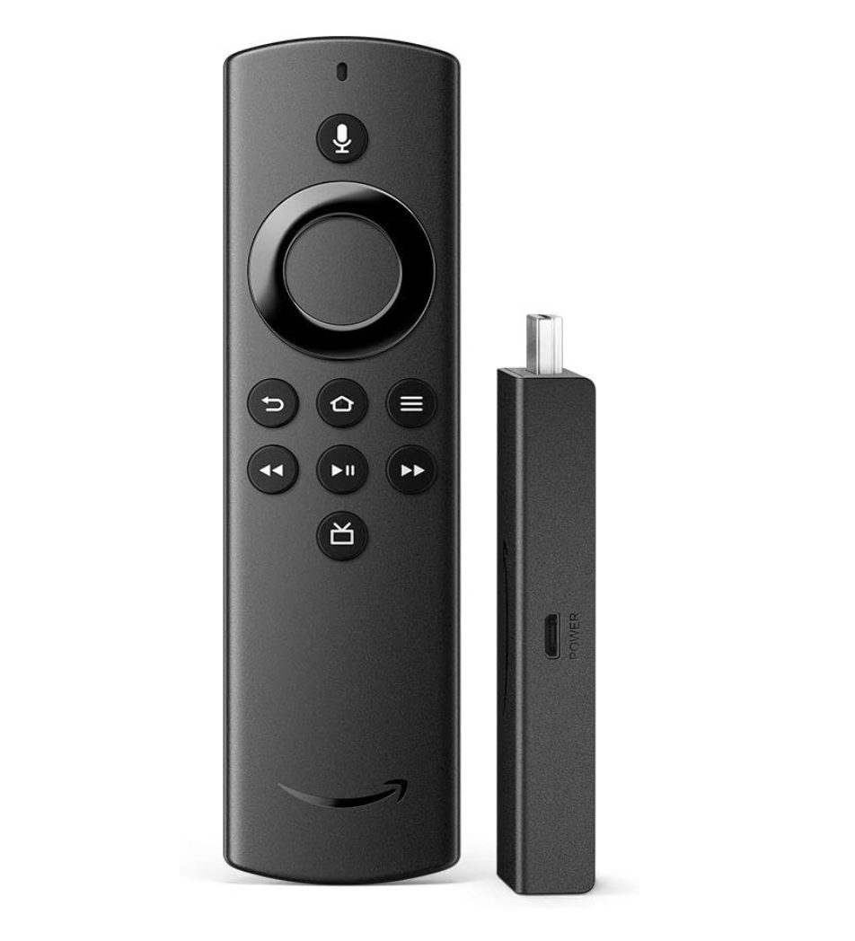 Fire TV Stick Lite with Alexa Voice Remote Lite (no TV controls), HD streaming device (Photo via Amazon)